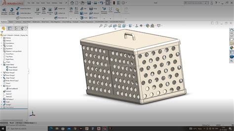 solidwork sheet metal box|sheet metal in solidworks 2021.